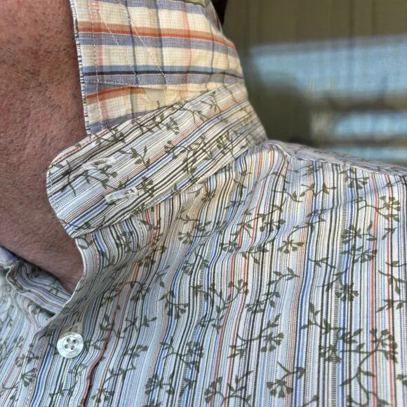 Robert Graham M Subtle Striped long sleeved shirt - Picture 8 of 9